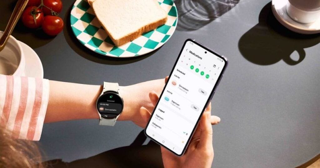 Aplicación Samsung Health Lanza El Seguimiento De Medicamentos Y Más Resúmenes