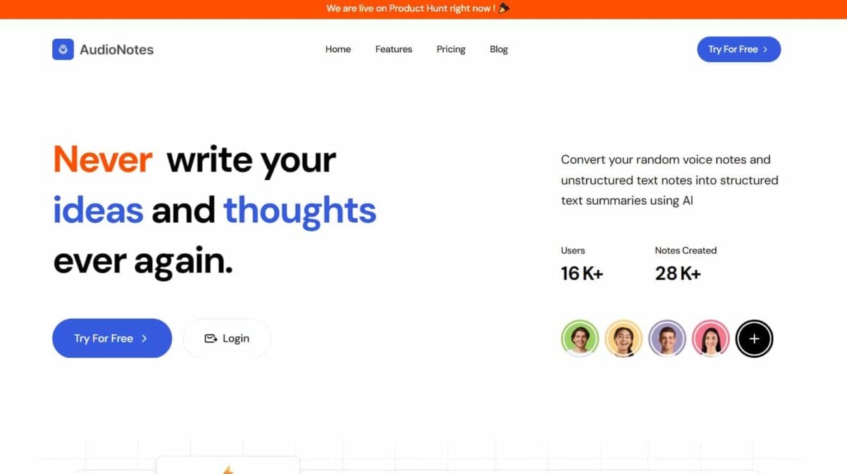 Audionotes