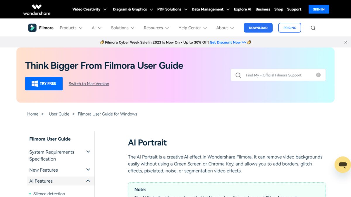 Ai Portrait In Filmora