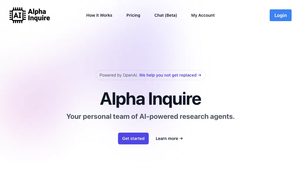 Alphainquire