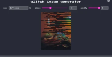 Glitch Image Generator
