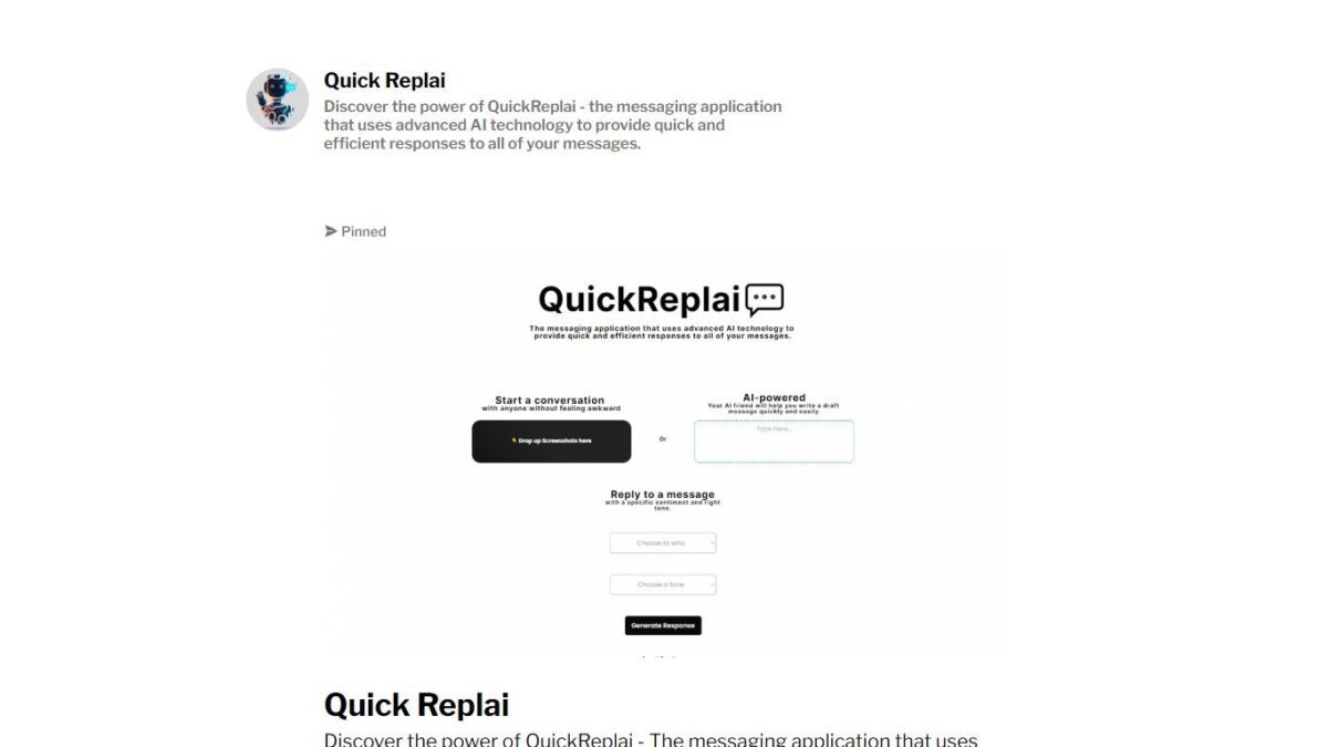 Quickreplai