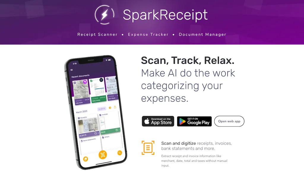Sparkreceipt