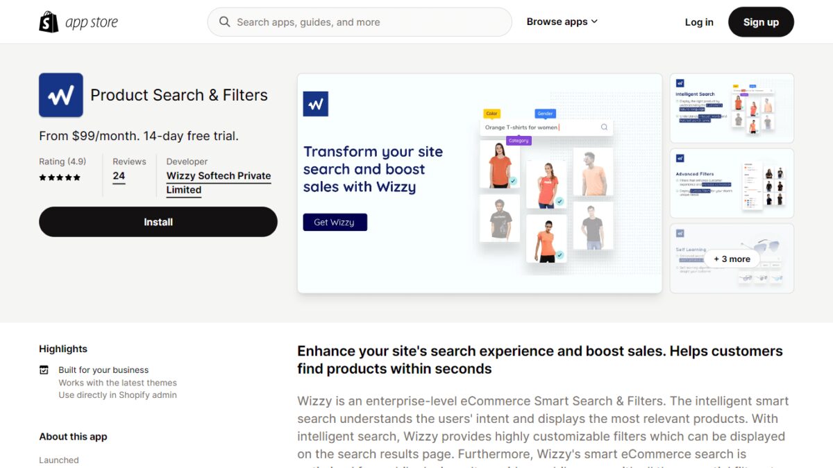 Wizzy: Shopify App