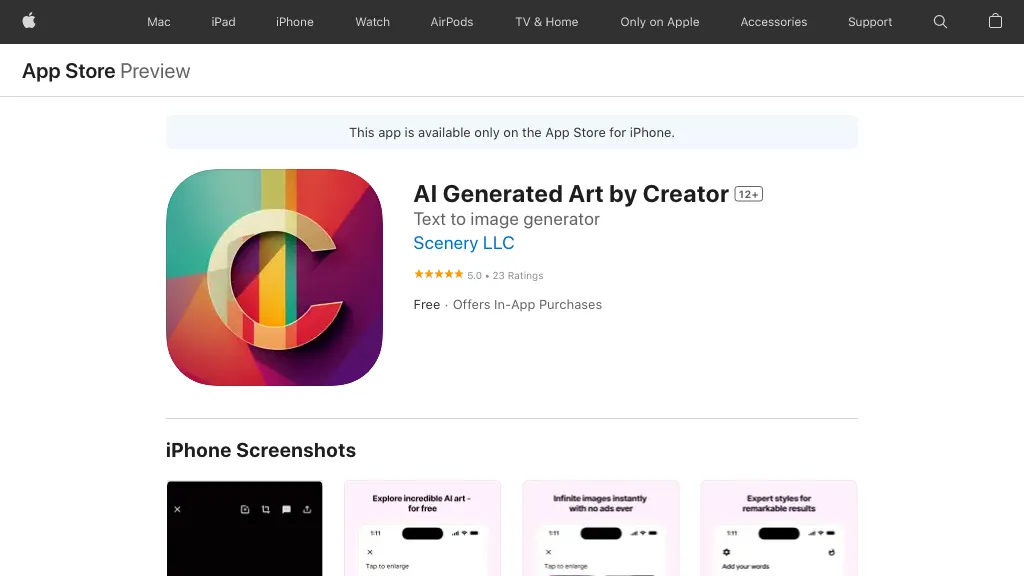 ‎Creator: Ai Generated Art