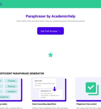 Academichelp Paraphraser