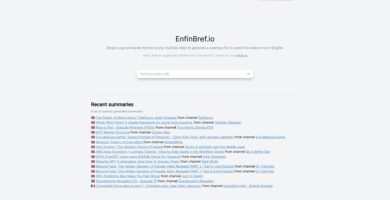 Enfinbref.io - Ai Video Summaries