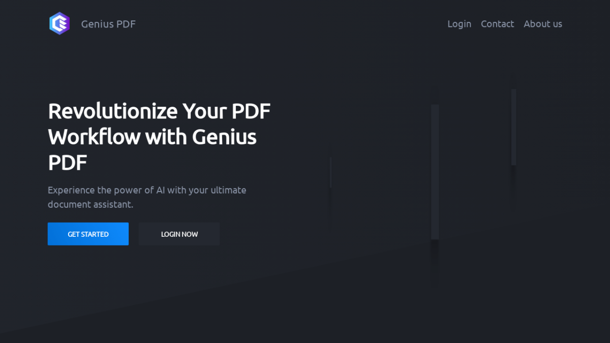 Genius PDF AI 1 Genius Pdf Ai