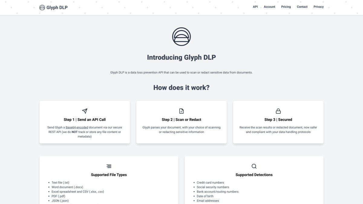 Glyph Dlp