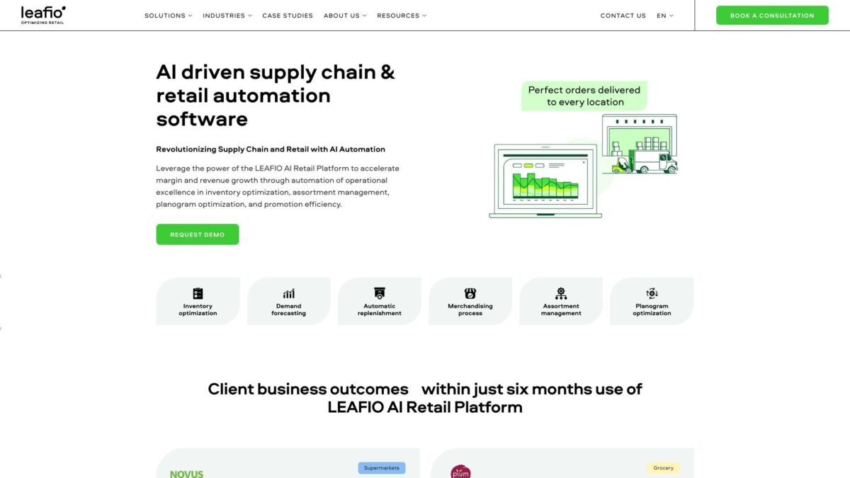 Leafio Ai Retail Platform