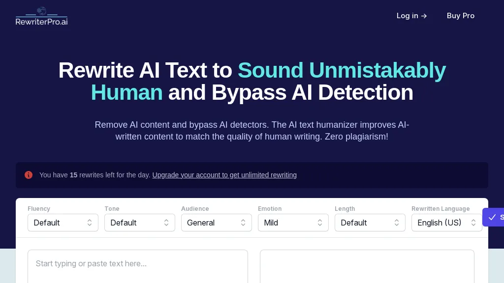 Rewriterpro Ai