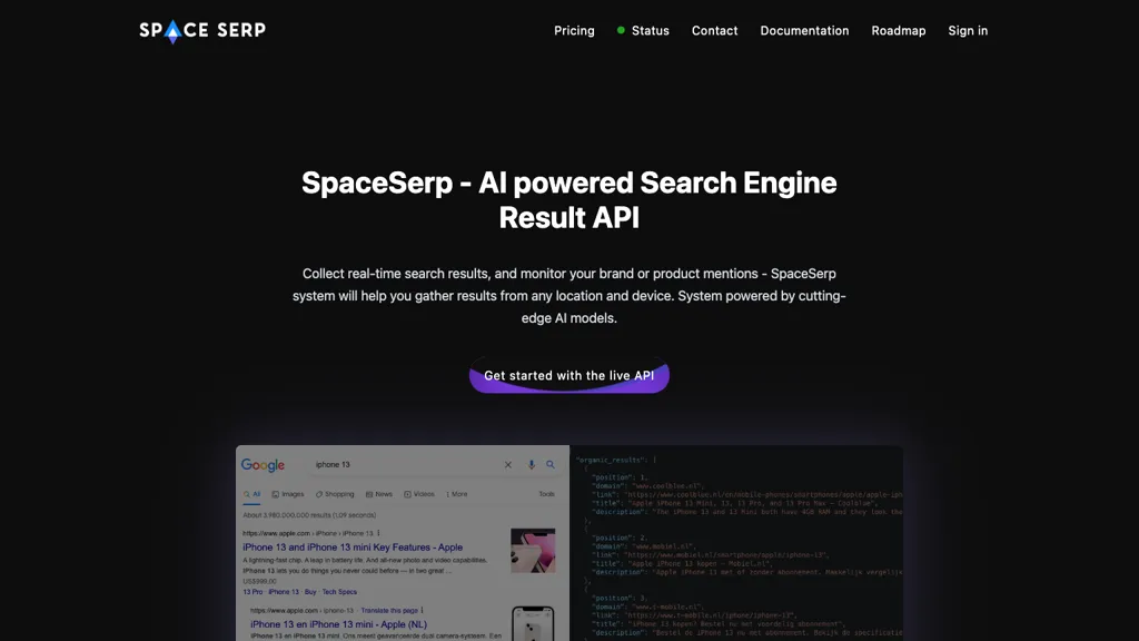 Spaceserp