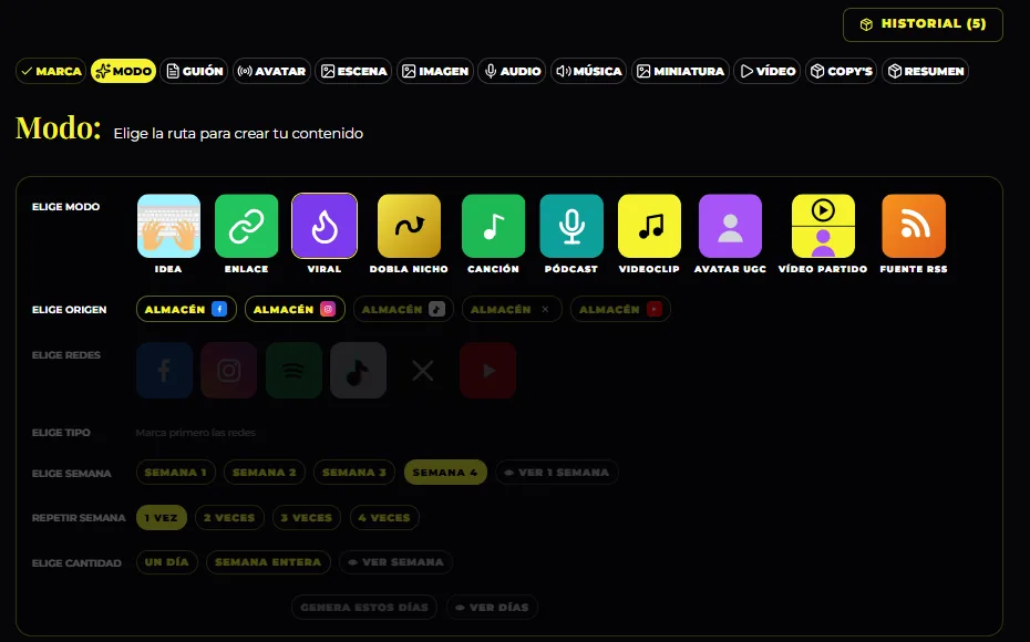 Viral Clone 2 Pantalla Modo De Viral Clone Con Las Formas De Crear Contenido